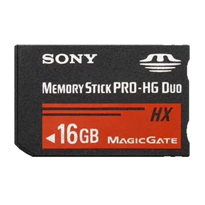 Bei uns können Sie den Sony Memory Stick PRO-HG Duo HX 16GB mieten.