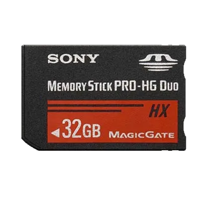 Bei uns können Sie den Sony Memory Stick PRO-HG Duo HX 32GB mieten.